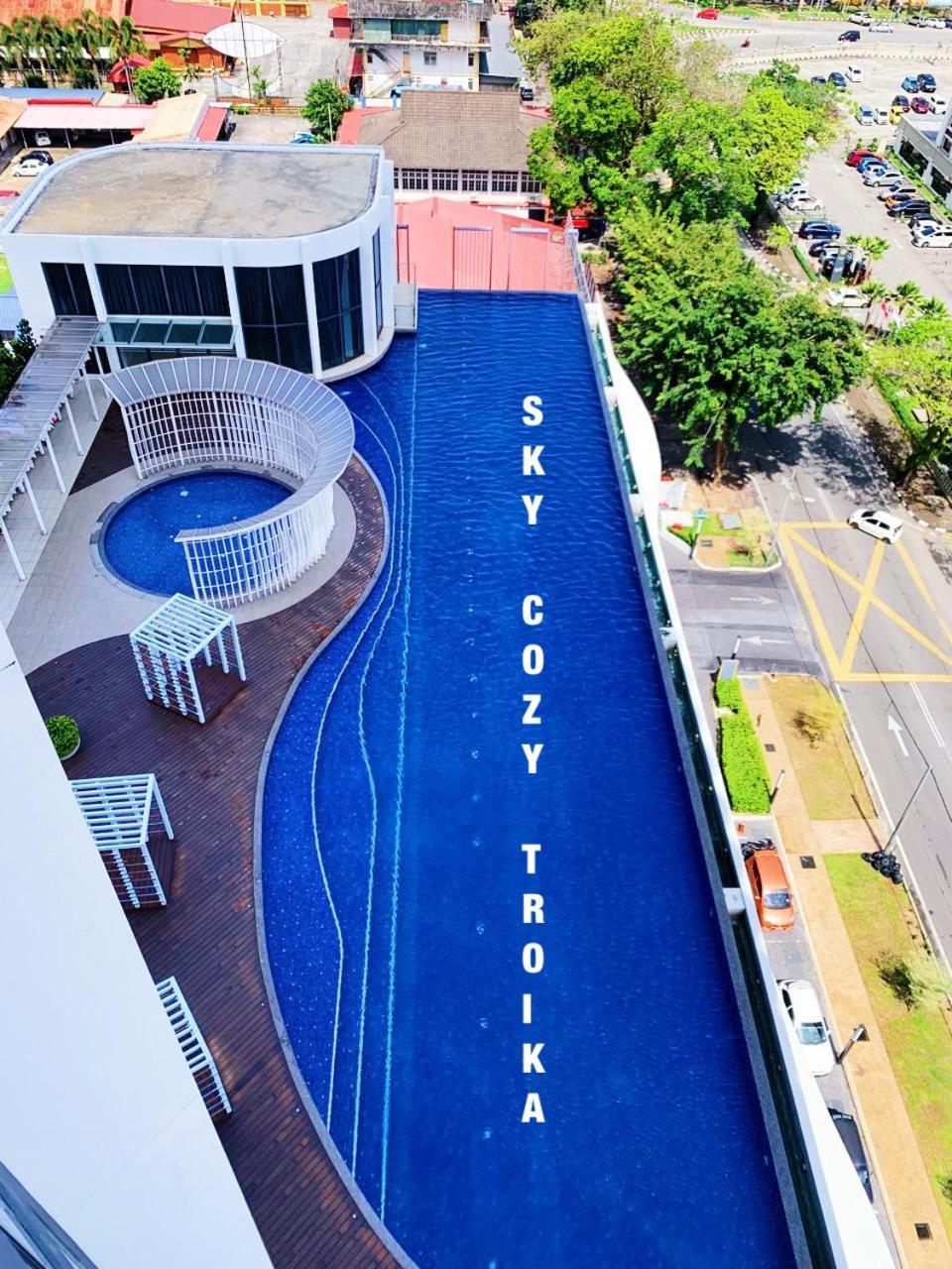 Sky Cozy Troika Residence, 1 Bedroom 4-6 Pax, 2 Bedrooms 6-8 Pax, Pool Vew, Sky & City View, Free Parking, Pool, Unlimited Wifi & Netflix Кота-Бару Екстер'єр фото
